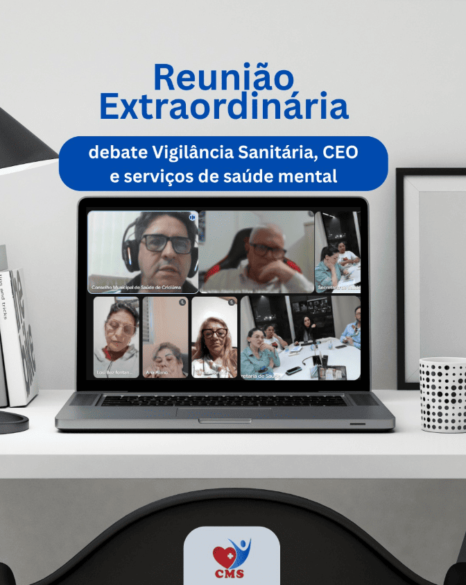 Leia mais sobre o artigo Reunião extraordinária do Conselho Municipal de Saúde debate Vigilância Sanitária, CEO e saúde mental